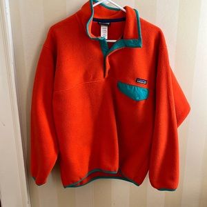 Patagonia  medium Mens synchilla  fleece barely worn. Think Saint Patrick’s Day!